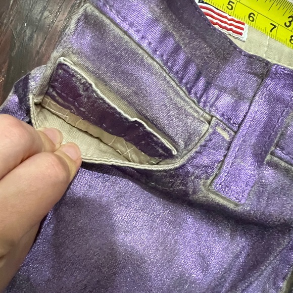 True Religion Purple Metallic jeans - Picture 7 of 12